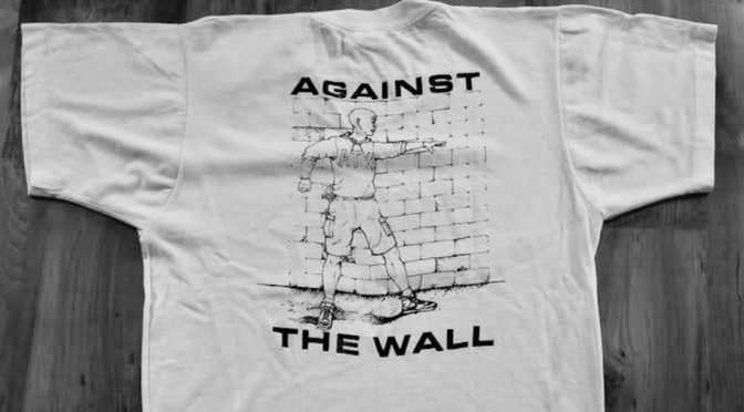 Against The Wall Tee Graphic by Anji Bee