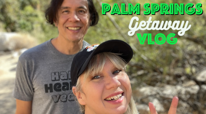 Anji Bee Vlogs Palm Springs Hiking Trip